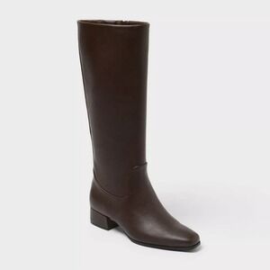 Women's Rhi Knee-High Boots Universal Thread Brown 7.5WC